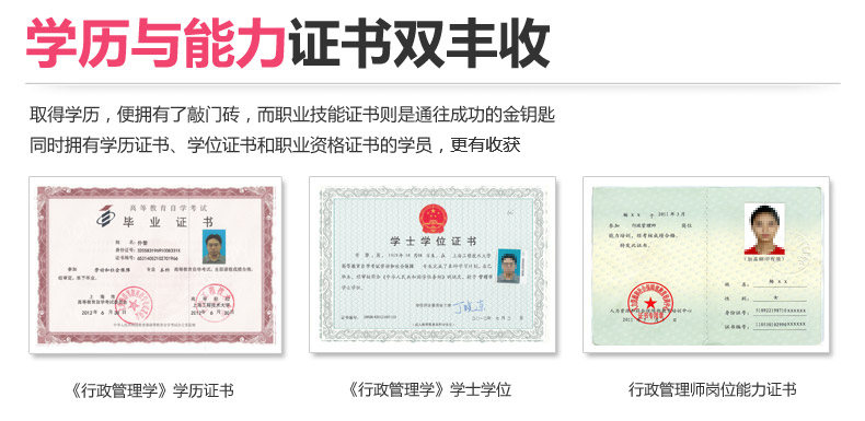 自力教育-行政管理专本套读-行政管理,复旦,公